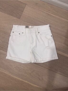 Levi’s White Denim Shorts